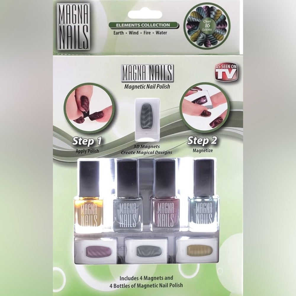 New in Box-never opened Magna Nails Magnetic Nail Polish